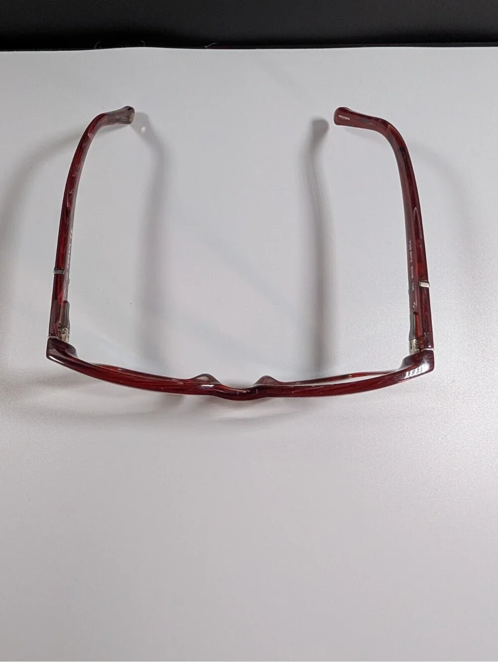 Fossil Womens 51mm Red Horn FOS6075 YAB Oversized Square Eyeglass Frames Eyewear